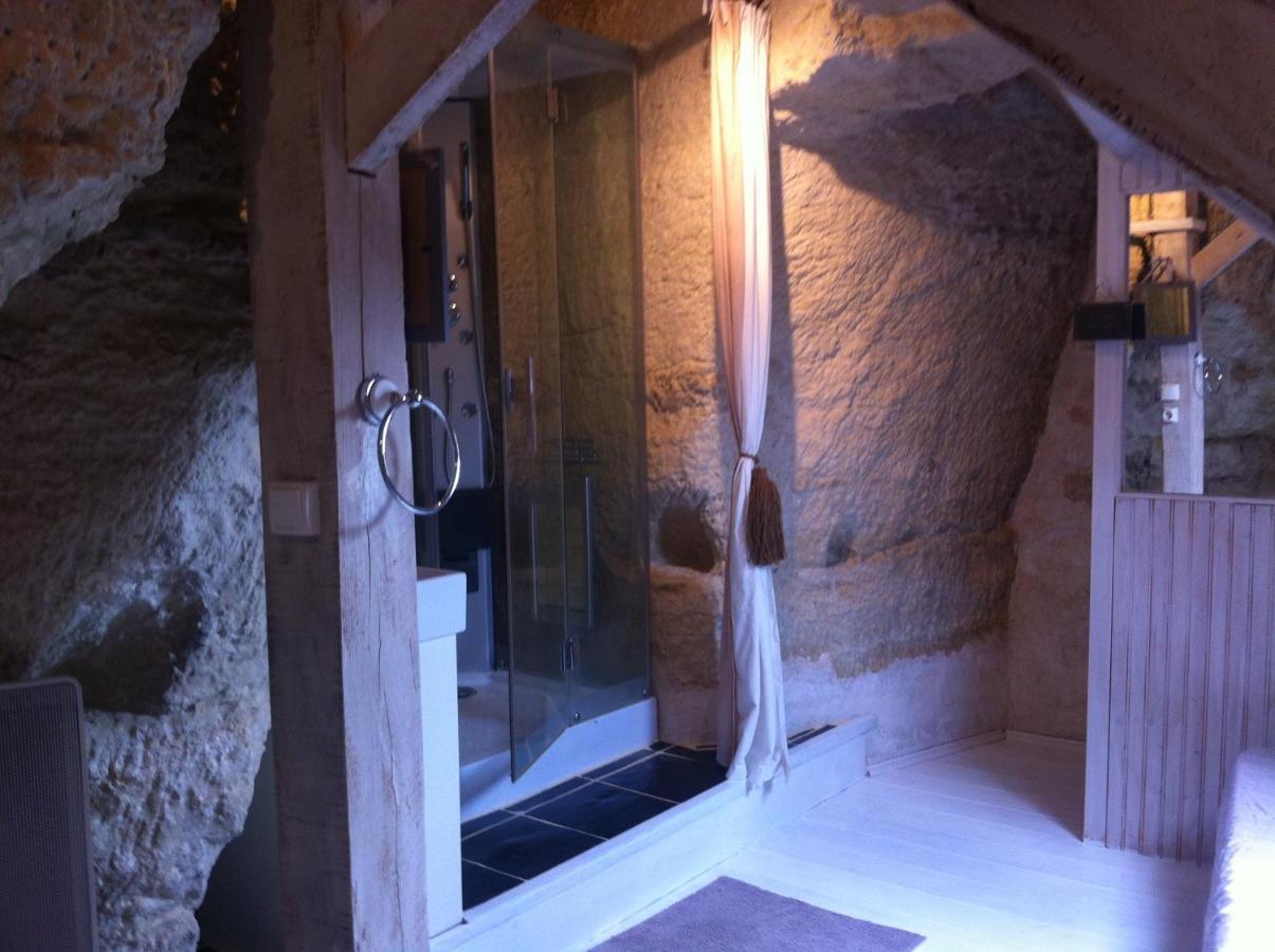 Bed and Breakfast Troglodyte Loft Thoré-la-Rochette Esterno foto