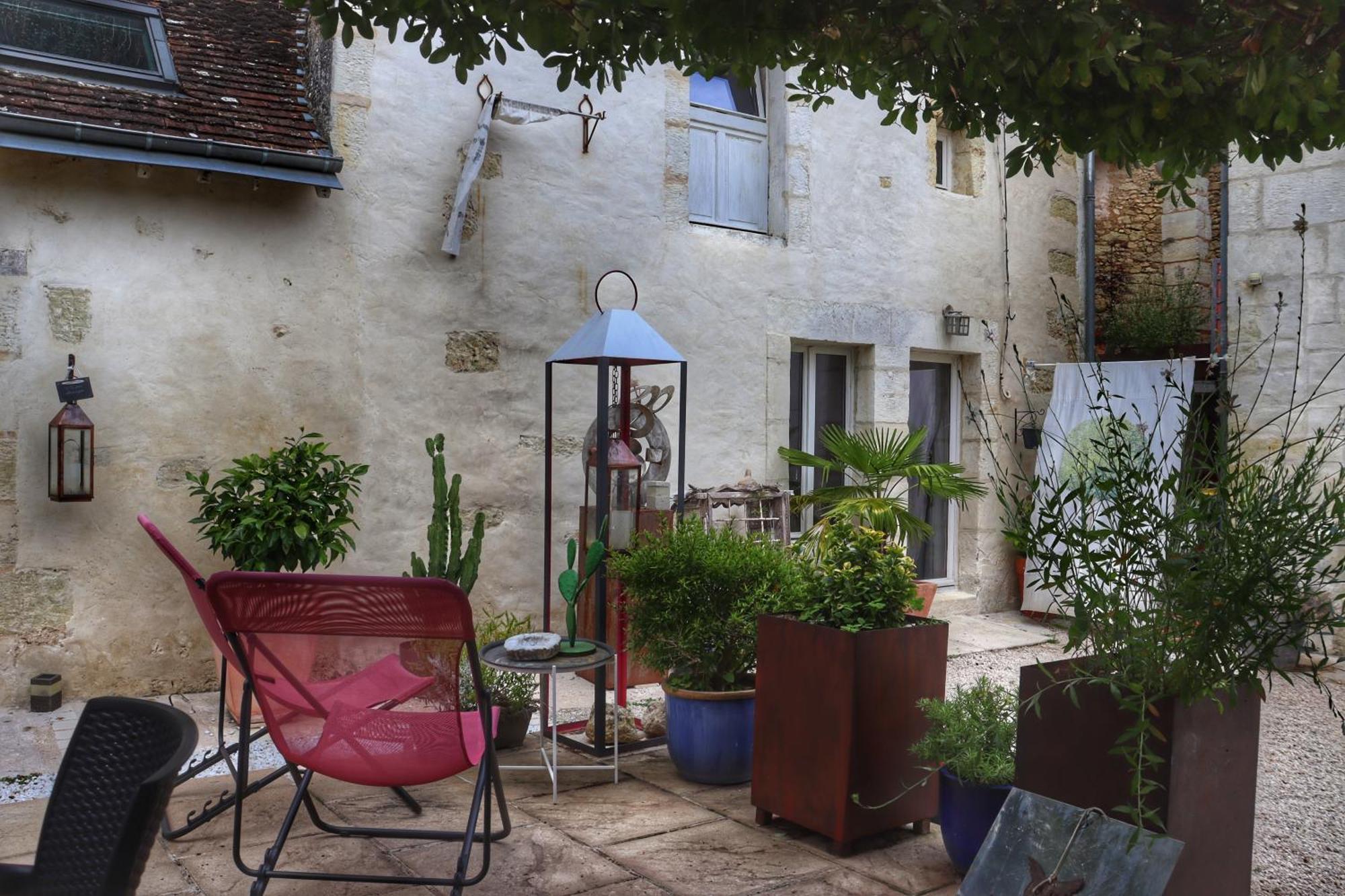 Bed and Breakfast Troglodyte Loft Thoré-la-Rochette Esterno foto
